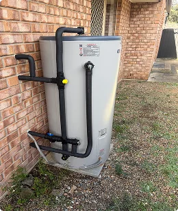 After: new hot water system installed in Logan