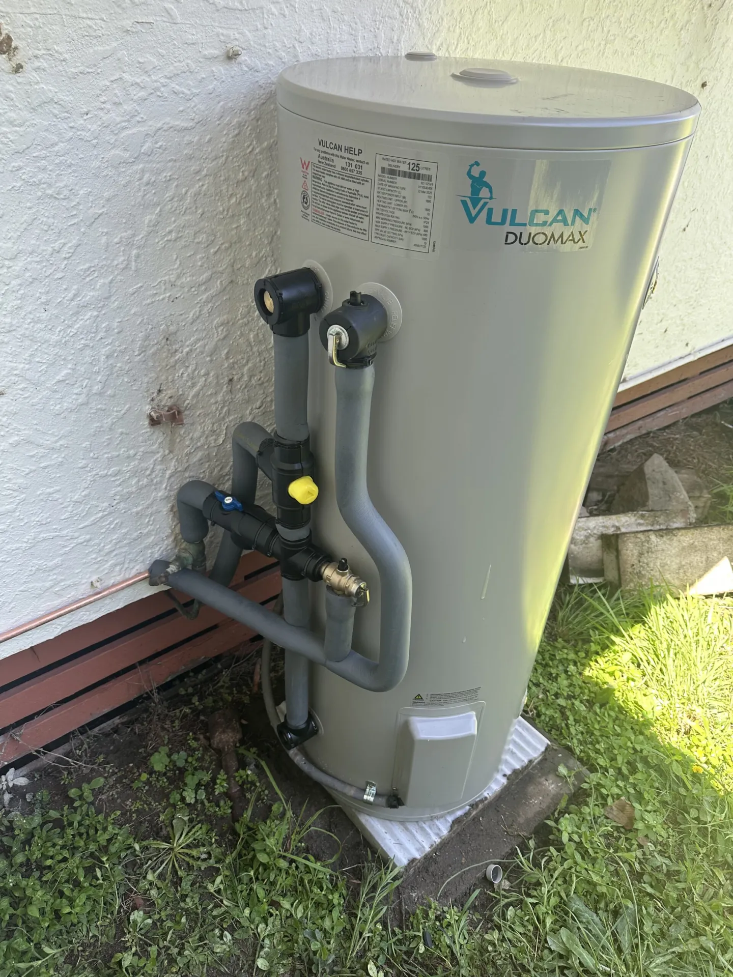 Hot water system installation in Logan